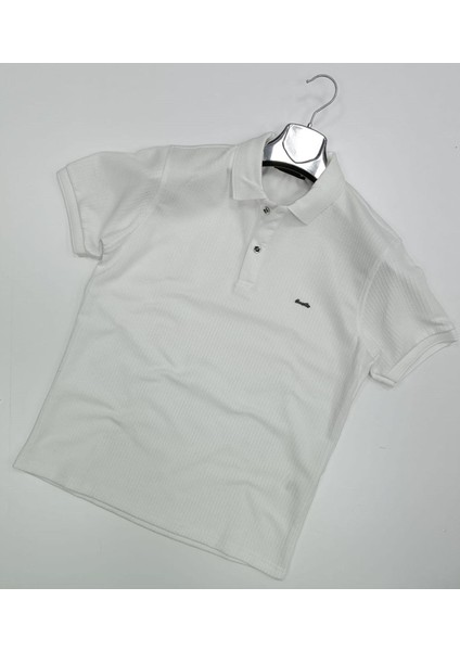 Gewer Slim Fit Erkek Kısa Kol Polo Yaka Tshirt - 7306