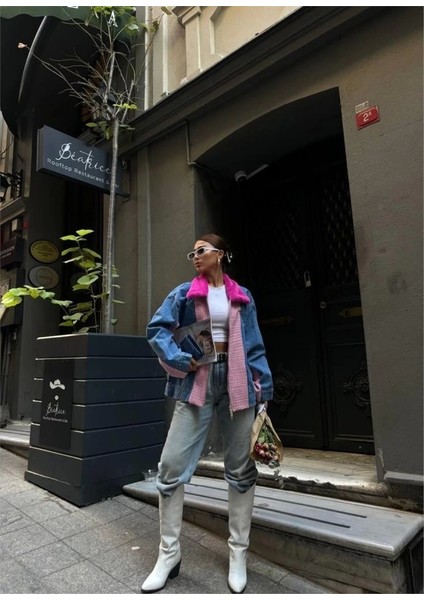 Chanel Garnili Kot Mont - Fuşya