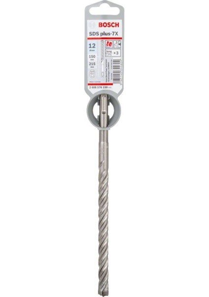 - Sds-Plus-7x Serisi Kırıcı Matkap Ucu 12*215 mm