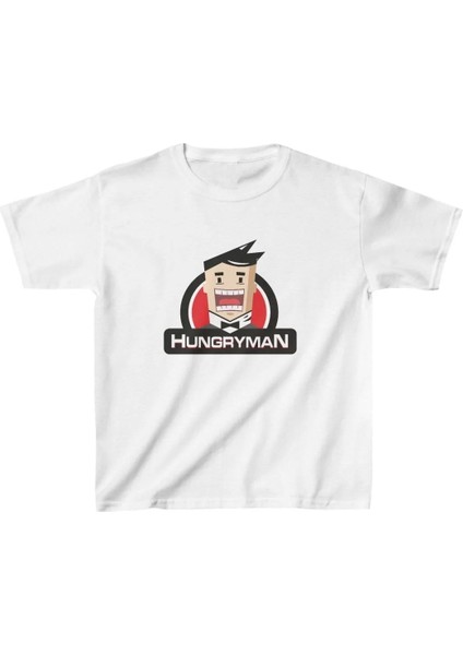 Unisex Çocuk Baskılı T-Shirt - Beyaz