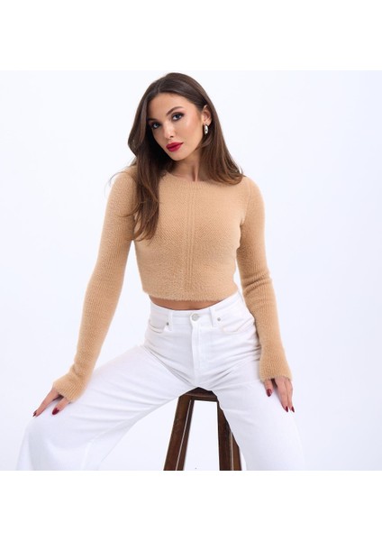 42471 Triko Crop Kazak-Bej