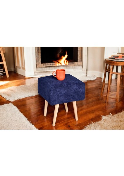 Puf Mushroom Retro Kare Çok Amaçlı Puf Bench Koltuk Tabure