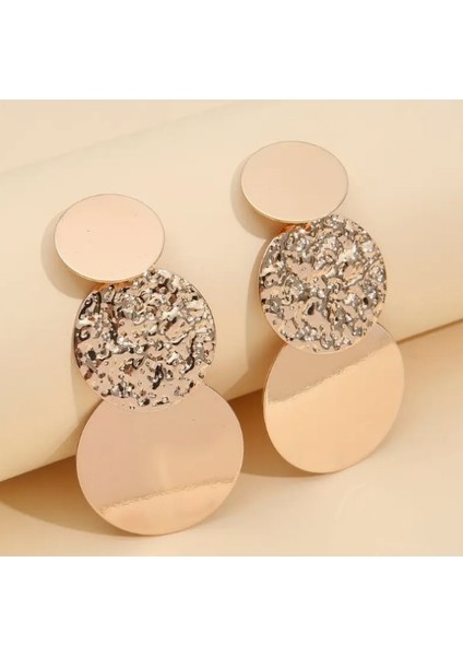 Sofistike Gold Küpe-Paslanmaz Çelik modelleri