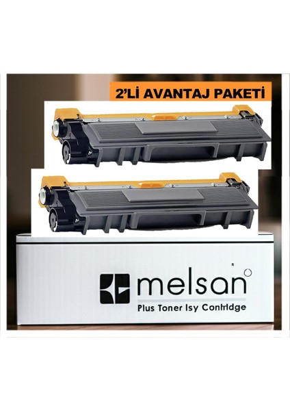 Brother TN-2355 Toner 2li Paket 2600 Sayfa Muadil
