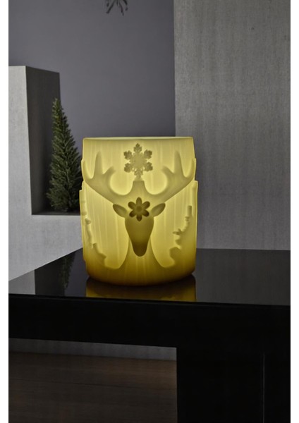 Dreamlight Fener Mumu - Kokulu Organik Soya Mumundan Mumluk, Oda Kokusu, Gece Lambası, Vazo modelleri