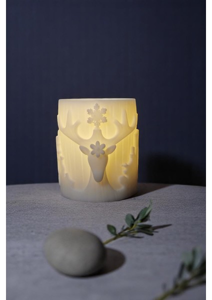 Dreamlight Fener Mumu - Kokulu Organik Soya Mumundan Mumluk, Oda Kokusu, Gece Lambası, Vazo fırsatları