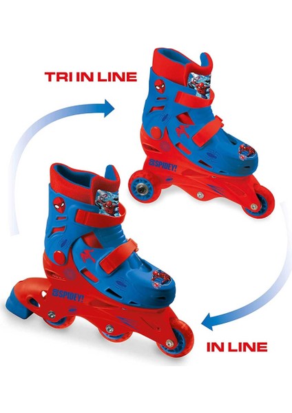 Spiderman Inline 3 Teker Paten