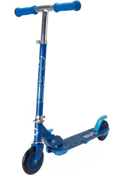 Evo 2 Tekerlekli Flash Işıklı Mavi Scooter