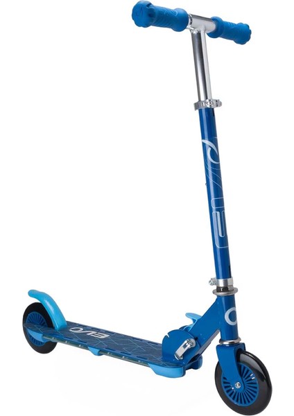 Evo 2 Tekerlekli Flash Işıklı Mavi Scooter