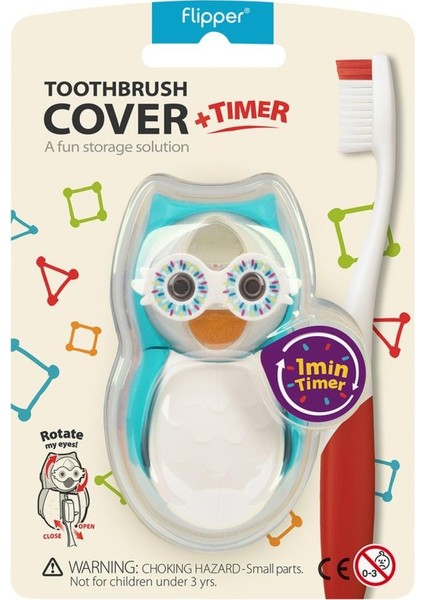 Nessiworld Flipper Hijyenik Saklama Kabı + Kum Saati