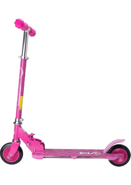 Evo 2 Tekerlekli Flash Işıklı Pembe Scooter