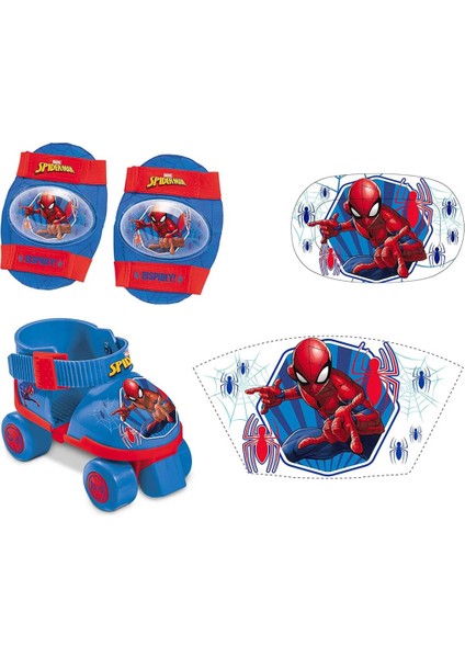 Spiderman 4 Teker Paten Seti