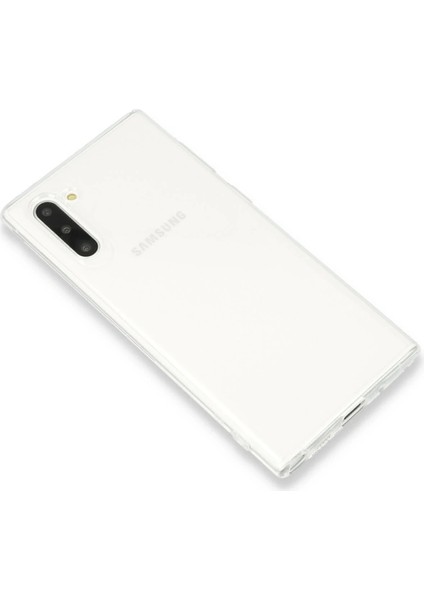 Samsung Galaxy Note 10 Kılıf Lüx Şeffaf Silikon Bstmy