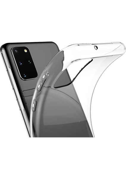 Samsung Galaxy S20 Plus Kılıf Lüx Şeffaf Silikon Bstmy