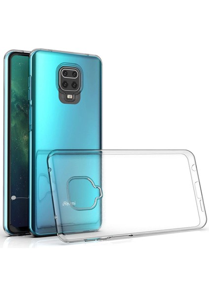 Xiaomi Redmi Note 9 Pro Kılıf Lüx Şeffaf Silikon - Şeffaf Bstmy