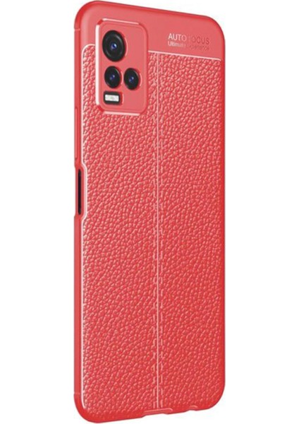 Vivo Y21S Kılıf Auto Focus Kapak - Kırmızı Bstmy fiyatları