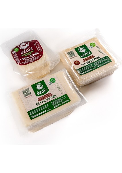 Mevsim Lezzetleri Paketi /gediz Tulum Peyniri (Koyun, Keçi, İnek Sütlerinden) 500gr - Gediz Beyaz Peynir (Koyun, Keçi, İnek Sütlerinden) 700gr - Gediz Keçi Topak Peynir 400 gr fiyatları