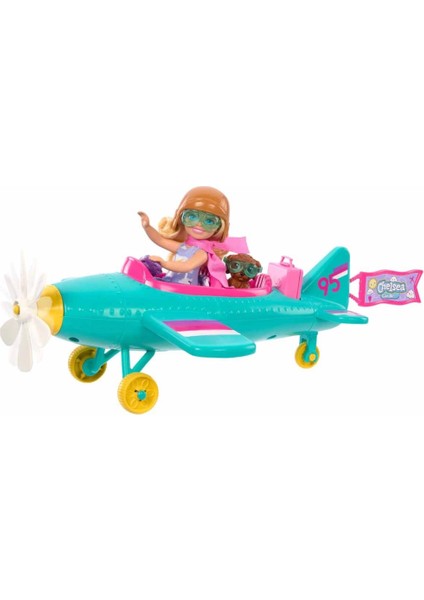 Nessiworld Barbie Chelsea'nın Pervaneli Mini Uçağı