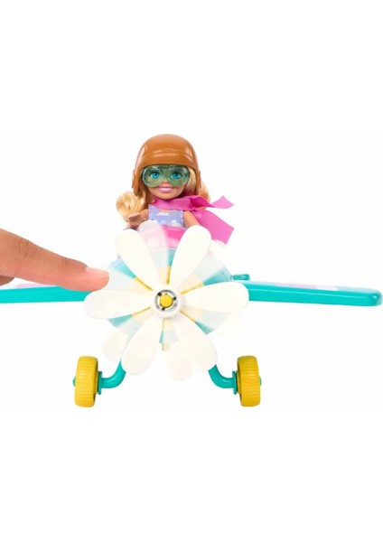 Nessiworld Barbie Chelsea'nın Pervaneli Mini Uçağı