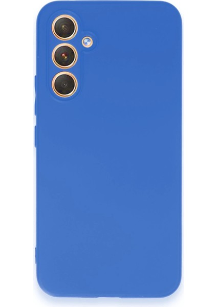 Samsung Galaxy A54 5g Kılıf First Silikon - Mavi Bstmy