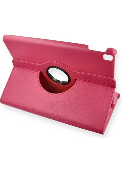 Ipad 10.2 (7.nesil) Kılıf 360 Tablet Deri Kılıf - Pembe Bstmy