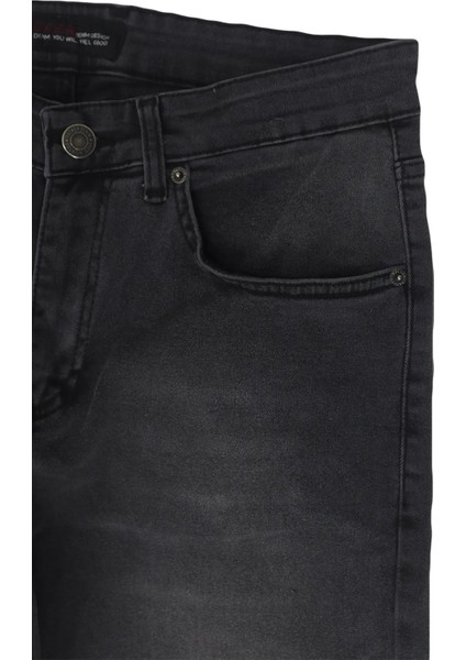 Fistan Store Erkek Füme Yüksek Bel Rahat Kesim Boru Paça Büyük Beden Jean Pantolon fiyatları