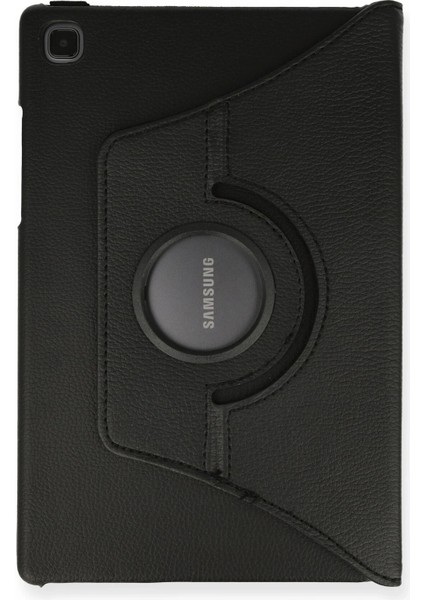 Samsung Galaxy T500 Tab A7 10.4 Kılıf 360 Tablet Deri Kılıf - Siyah Bstmy