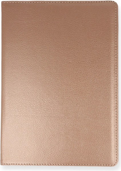 Samsung Galaxy T500 Tab A7 10.4 Kılıf 360 Tablet Deri Kılıf - Rose Gold Bstmy