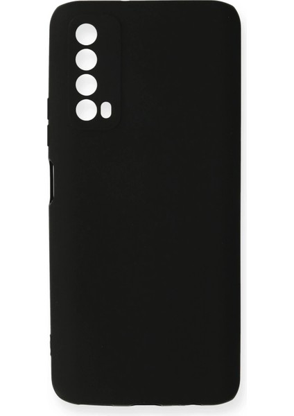 Huawei P Smart 2021 Kılıf First Silikon - Siyah Bstmy