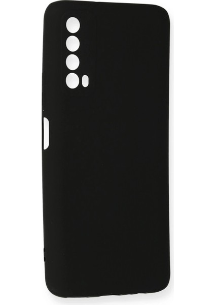 Huawei P Smart 2021 Kılıf First Silikon - Siyah Bstmy