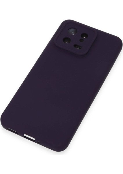 Xiaomi Mi 13 Kılıf Nano Içi Kadife Silikon - Mor Bstmy fırsatları