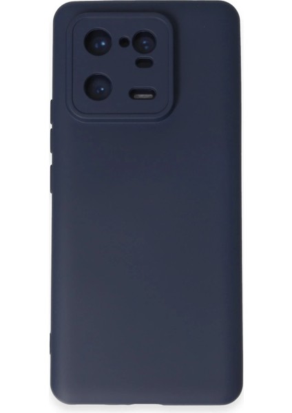 Xiaomi Mi 13 Pro Kılıf Nano Içi Kadife Silikon - Lacivert Bstmy