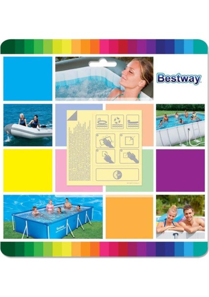 Nessiworld Bestway Şişme Ürünler Için Tamir Yaması 6,5 x 6,5 cm 62091