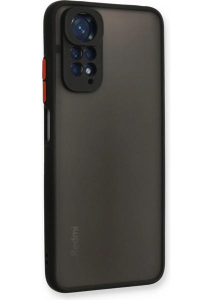 Xiaomi Redmi Note 11 Kılıf Montreal Silikon Kapak - Siyah Bstmy