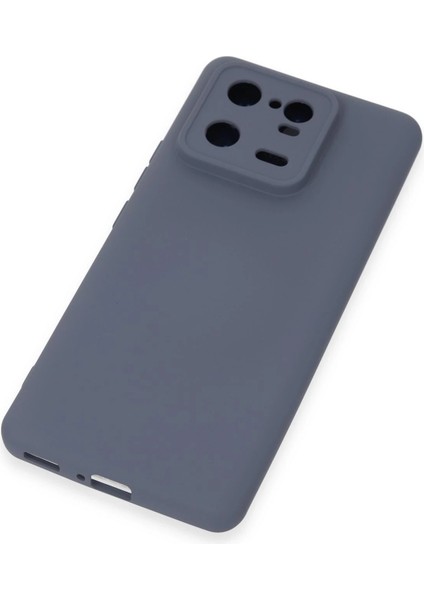 Xiaomi Mi 13 Pro Kılıf Nano Içi Kadife Silikon - Gri Bstmy fırsatları