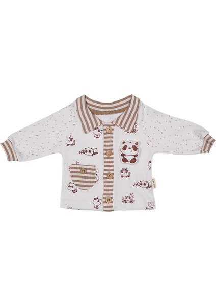 Yenidoğan Pamuklu 3D Panda Bebek Giyim Seti – 5'li Hastane Çıkışı 3-6 Ay fiyatları
