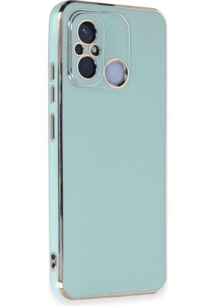Xiaomi Redmi 12C Kılıf Volet Silikon - Açık Yeşil Bstmy