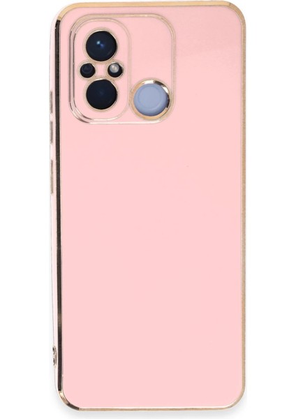 Xiaomi Redmi 12C Kılıf Volet Silikon - Pembe Bstmy