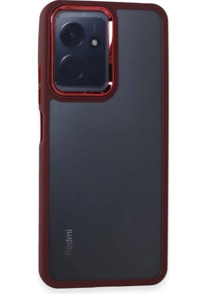 Xiaomi Redmi Note 12 4g Kılıf Dora Kapak - Kırmızı Bstmy