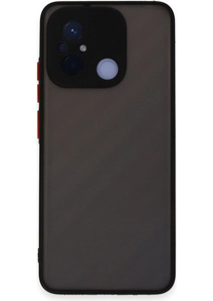 Xiaomi Redmi 12C Kılıf Montreal Silikon Kapak - Siyah Bstmy