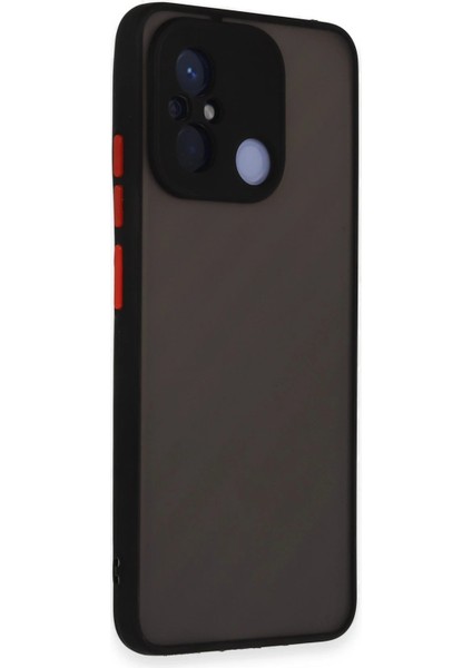 Xiaomi Redmi 12C Kılıf Montreal Silikon Kapak - Siyah Bstmy