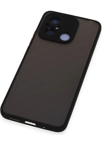 Xiaomi Redmi 12C Kılıf Montreal Silikon Kapak - Siyah Bstmy
