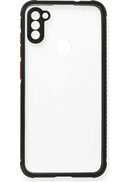 Samsung Galaxy A11 Kılıf Miami Şeffaf Silikon - Siyah Bstmy fiyatları