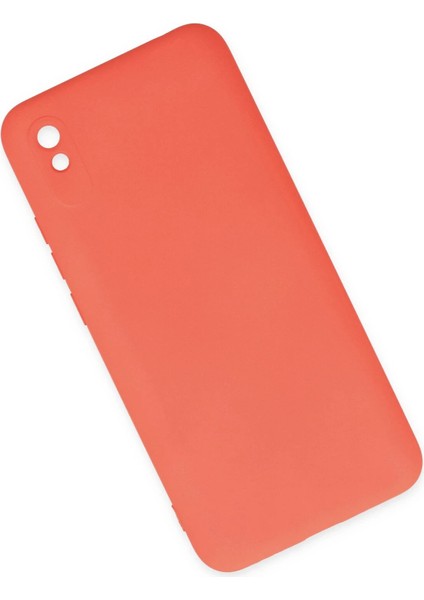 Xiaomi Redmi 9A Kılıf Nano Içi Kadife Silikon - Turuncu Bstmy fiyatları