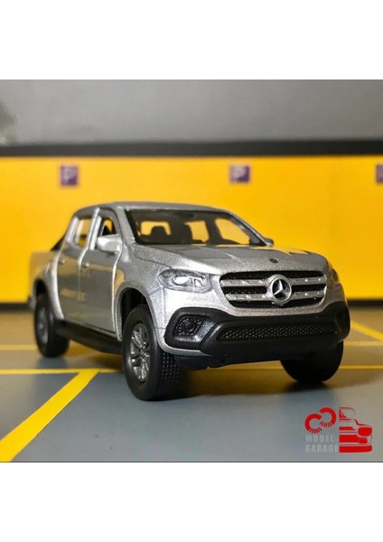Mercedes-Benz x Class 1/36 Ölçek *c&c Model Garage* Çek Bırak Metal Model Araba Oyuncak