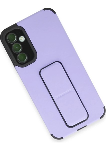 Samsung Galaxy A54 5g Kılıf Mega Standlı Silikon - Lila Bstmy modelleri