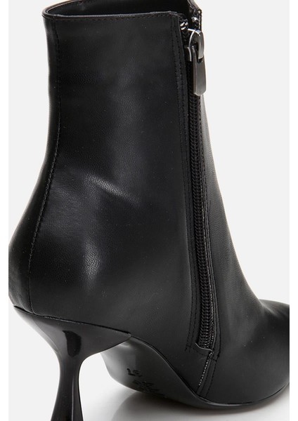 Siyah Kadın Topuklu Bot fırsatları