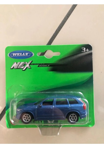 Volvo Xc 90 1/64 Ölçek Welly Diecast Metal Model Araba Oyuncak Araba