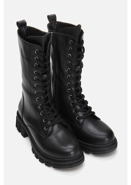 Siyah Kadın Düz Bot fiyatları