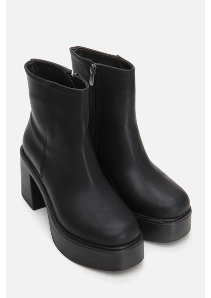 Siyah Kadın Topuklu Bot modelleri